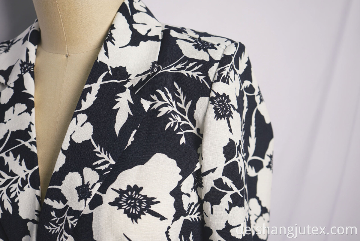 fabric linen of coat 